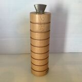 Scandinavian style legnoart wooden pepper mill