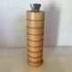 Scandinavian style legnoart wooden pepper mill