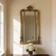 Antique Italian wall mirror, 19th century.
