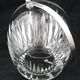 Baccarat Massena model, ice bucket, ice cubes, crystal, signed, excellent condition.