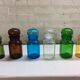 Lot of 6 vintage glass jars
