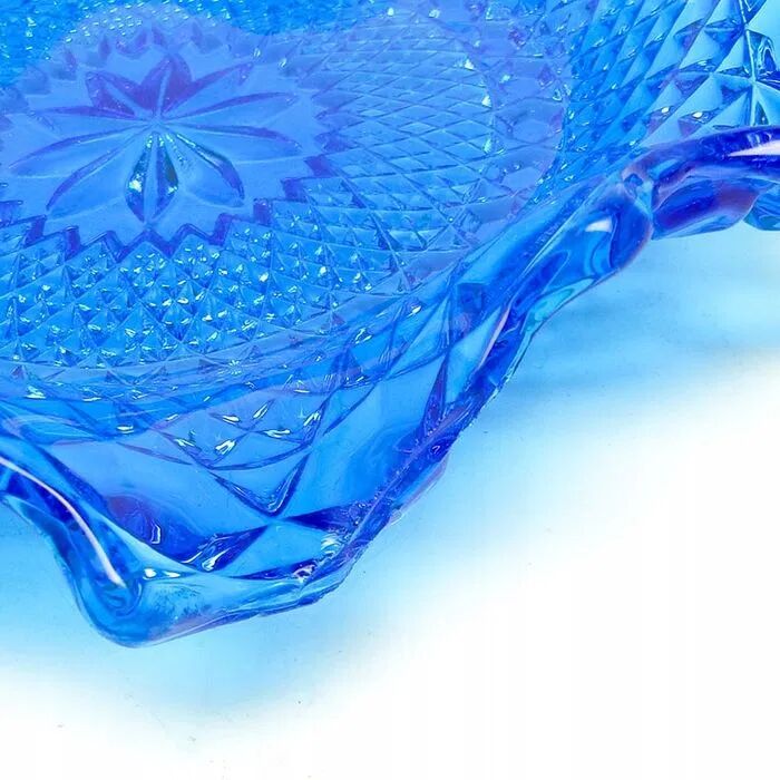 H4O Huta Ząbkowice Blue Platter