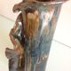 Roll vase in iridescent ceramics 60/70