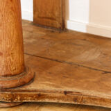 Cherry wood console