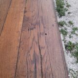 Rustic oak farmhouse table 19th -1m59