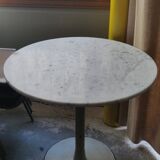 Marble table with round top 70cm