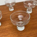 Danish glass candle holder replacement, 1960s