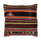 Housse de coussin turque KIlim vintage, 60x60 cm