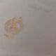 Set of 8 old dessert plates in French earthenware Moulin des Loups from the 50s