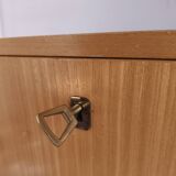 wall shelf unit secretary desk by Ernst Dieter Hilker for Omnia, 60s