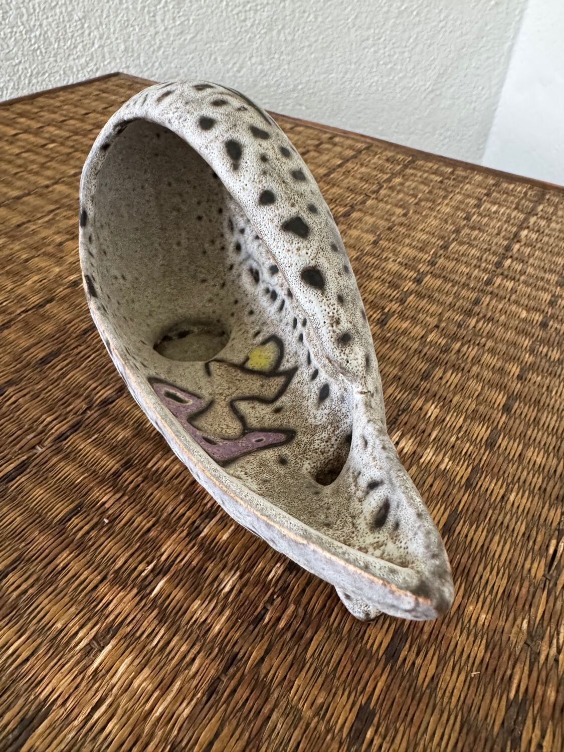 Ceramic vide poche Vallauris Bessone 1960s