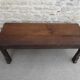 Art Deco church bench, circa 1930-40