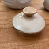 Ceramic teapot and milk jug set