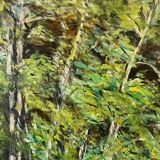 La Mare à Piat, Foret de Fontainebleau, signed R Vacher