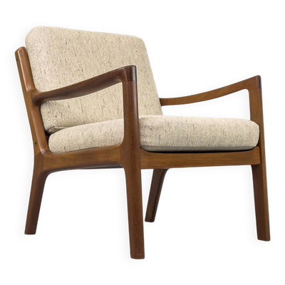 Danish Senator Lounge Chair in Teak by Ole Wanscher for Cado, 1960s