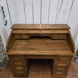American oak desk