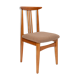 Mid-Century Bouclé Lounge Chair, Light Wood, M. Zielinski, Europe 1960s