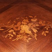 Napoleon III marquetry coffee table