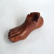 Cendrier pied en bois sculpté