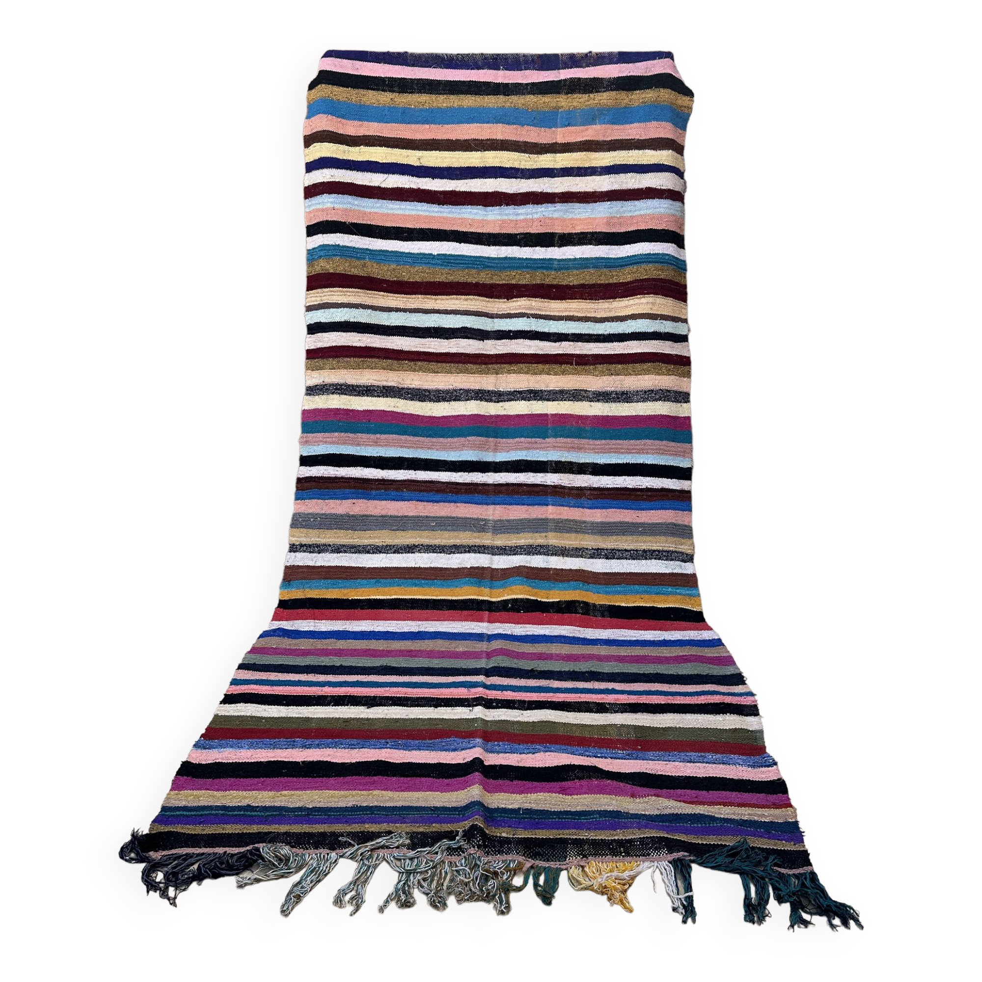 Colorful Moroccan rug - 146 x 332 cm