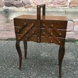 Vintage sewing basket