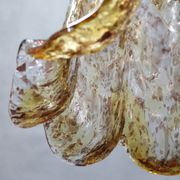 1980s Large Murano Glass Pendant Light, Italy