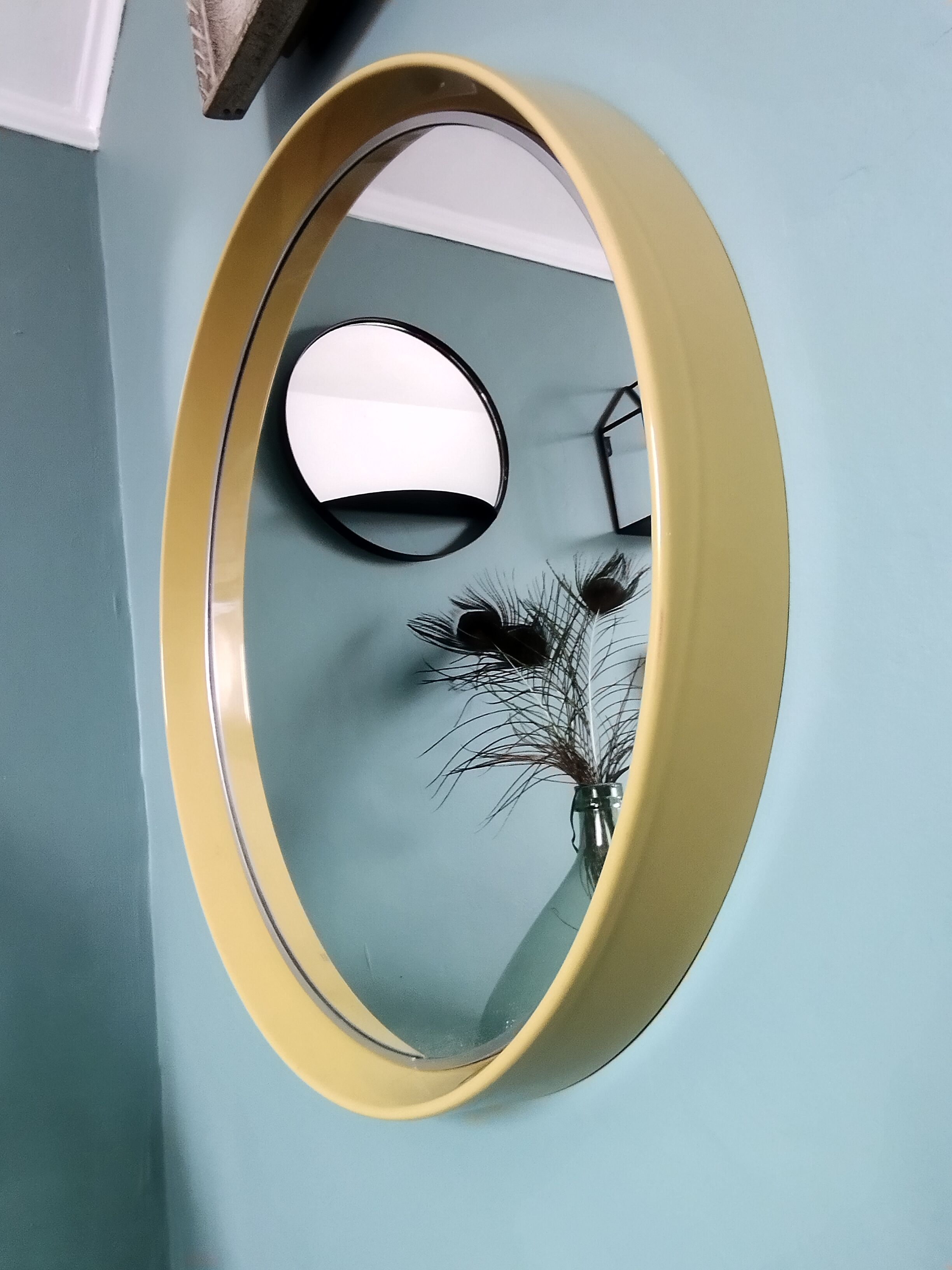 Miroir mural italien salk cantu vintage