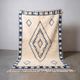 Traditional handcrafted Berber Atlas rug with a magnificent design, 2/3 m.
