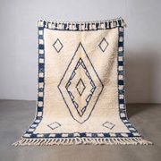 Tapis berbère d’atlas traditionnel artisanale avec magnifique design 2/3 m