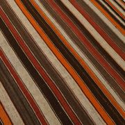 Tapis kilim turc en laine à rayures multicolores 7x8, 195x259 cm