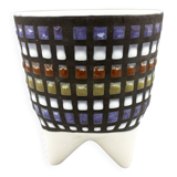 Vase Tripode "Molaire" En Céramique émaillée Roger Capron 1960