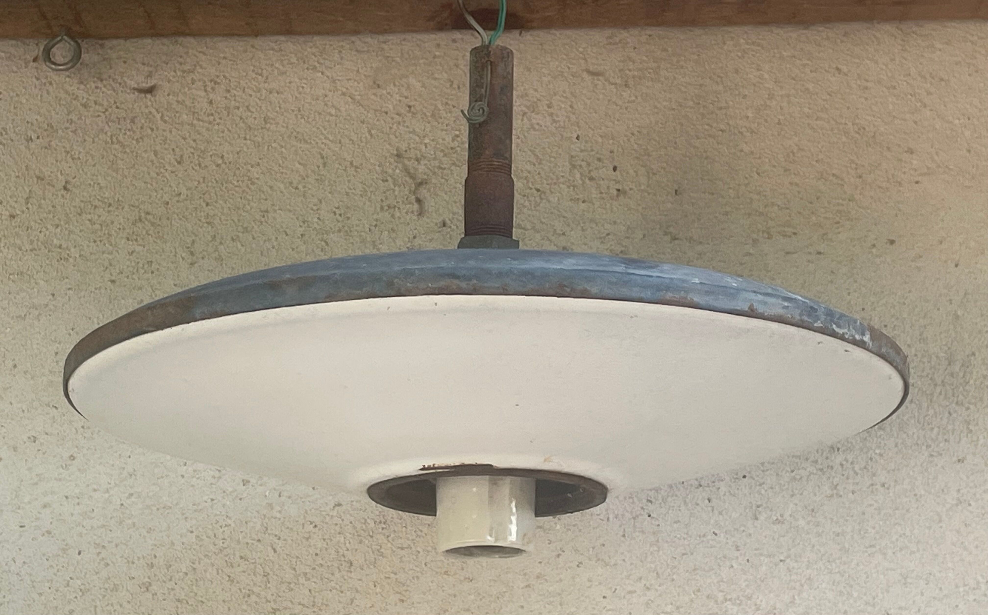 Industrial hanging lamps