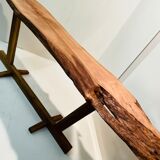 Console en bois massif