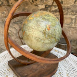 Wooden globe