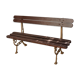 Art nouveau bench