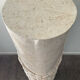 Vintage travertine column 70s-80s
