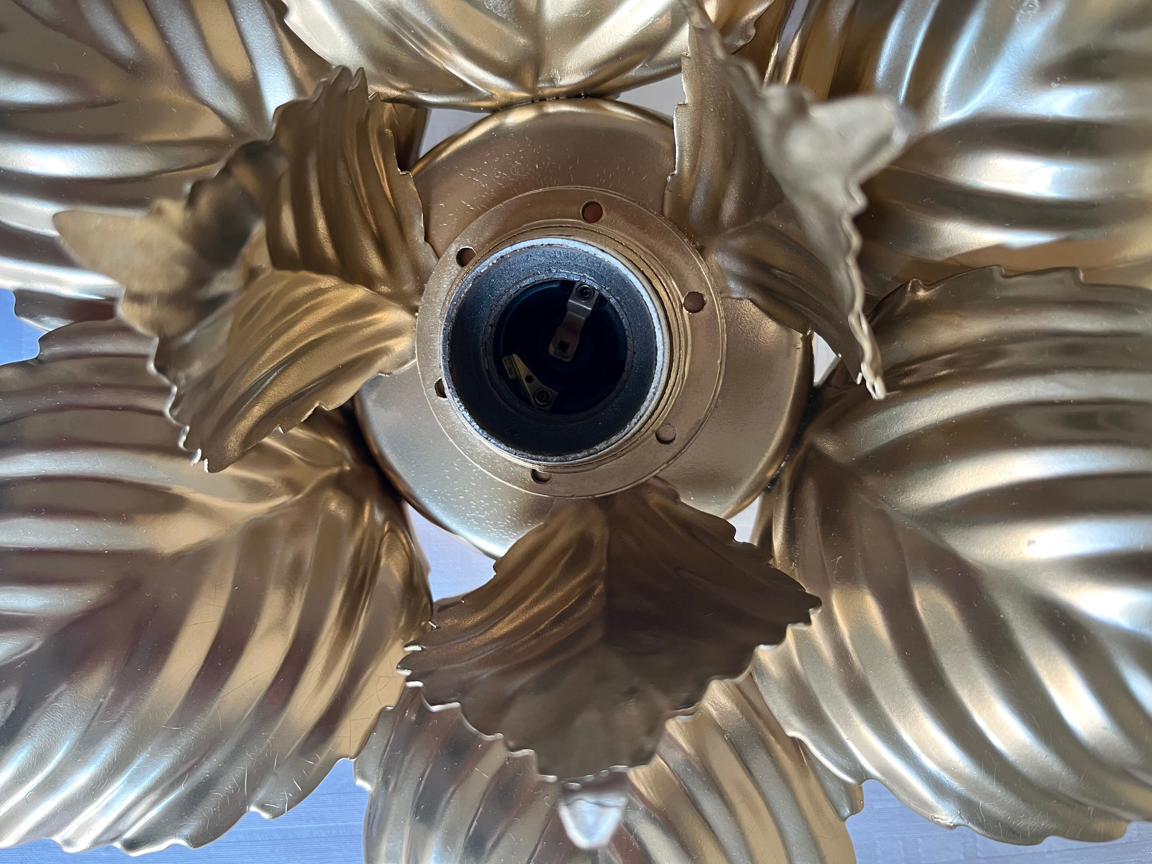 Masca Golden Flower Wall Lamp