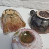 Ceramic lot signed Alice Colonieu