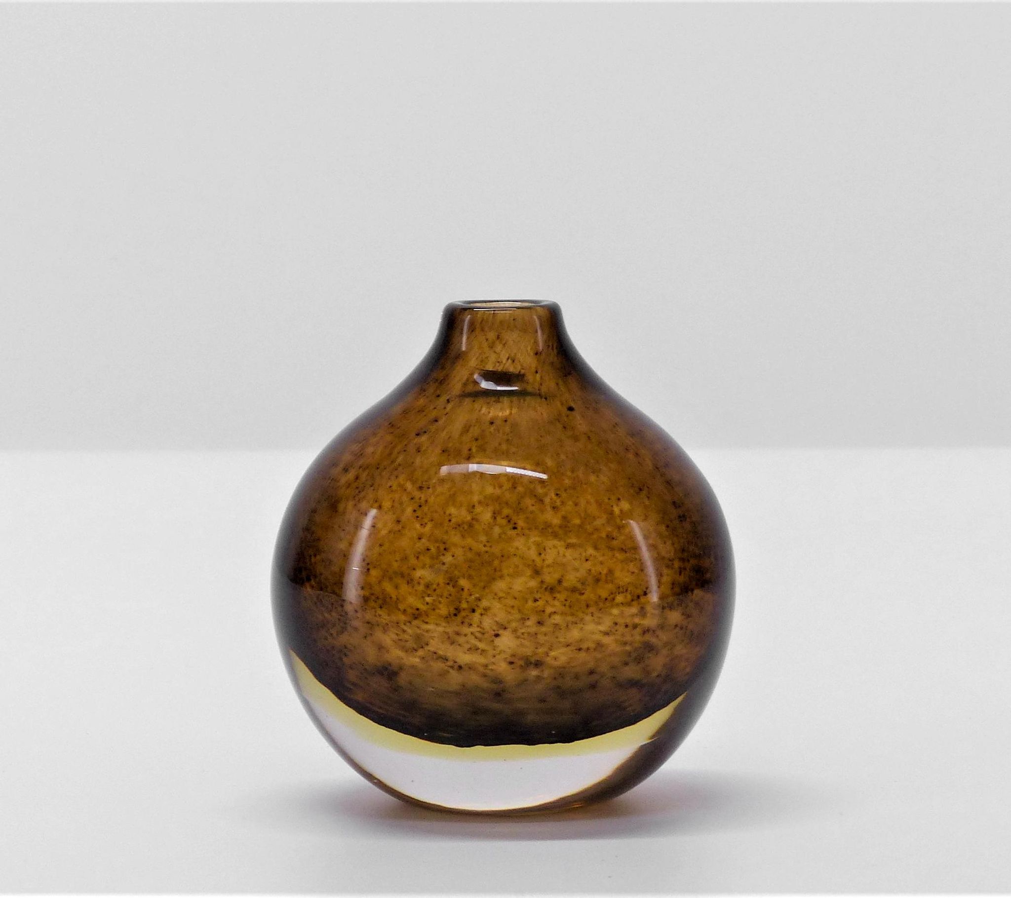 Gunnar Ander vase in blown glass 1960