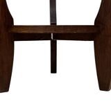 Art Deco Side Table Plant Table Oak 1950s Design