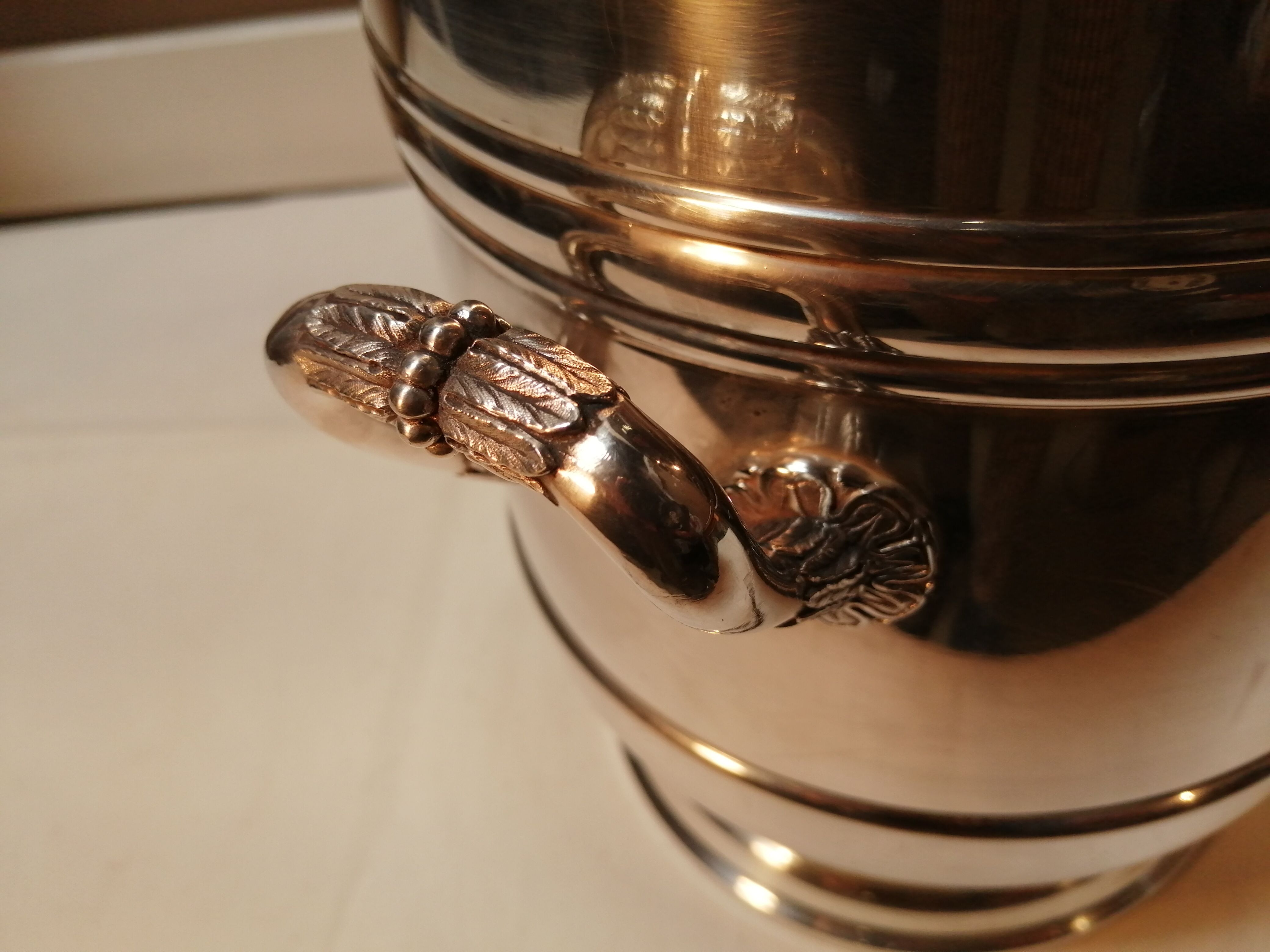 Champagne seal gallia collection model sully signed christofle