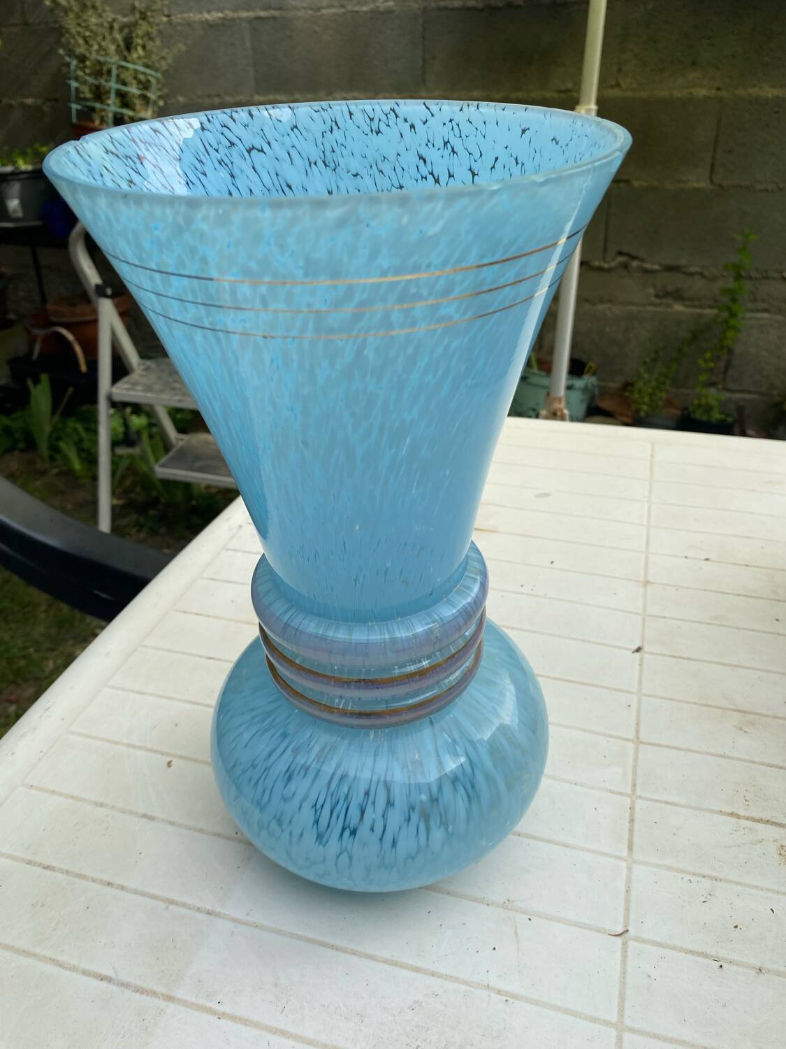 Large Clichy vase