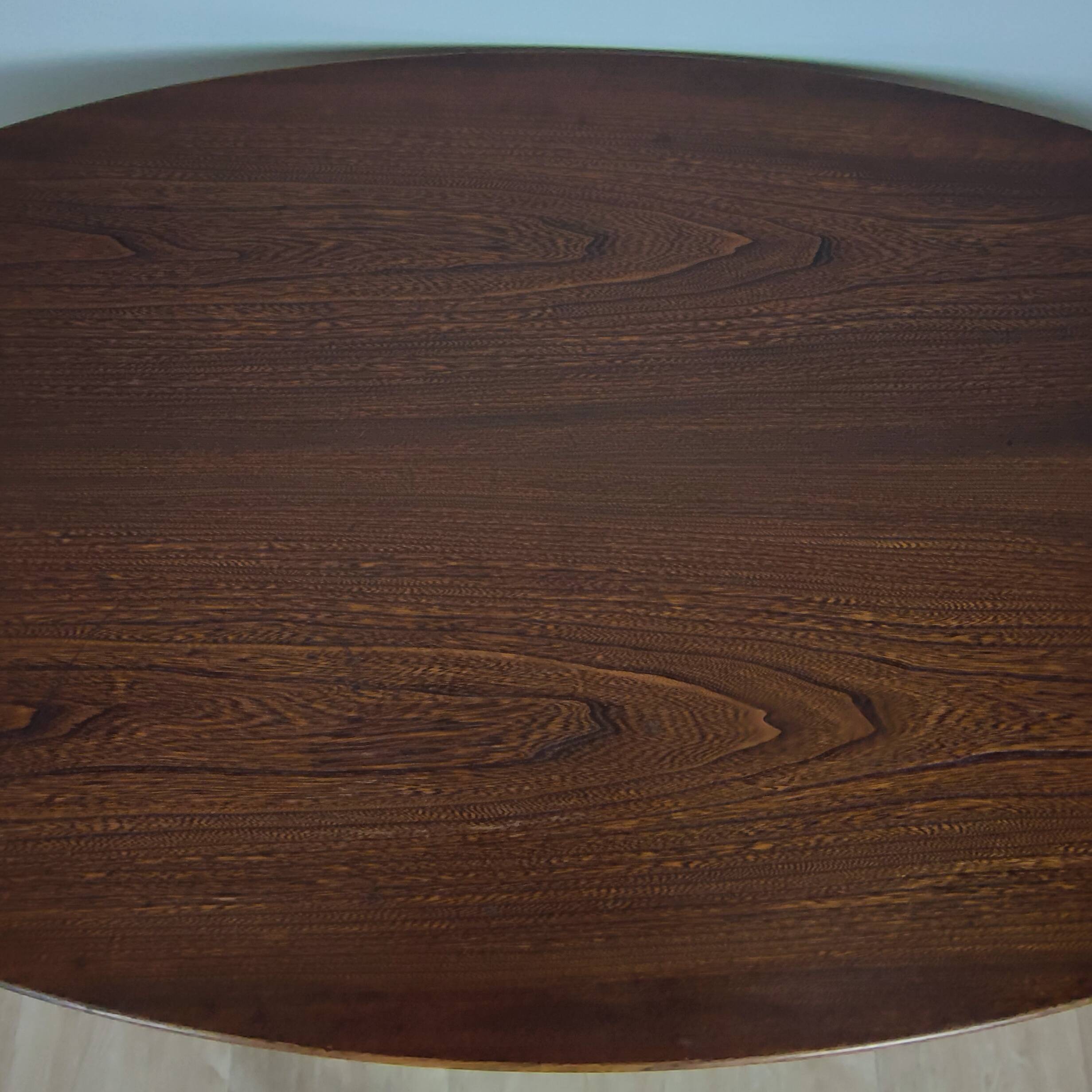 Vintage oval coffee table