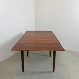 Square dining table in palisander by Lübke, 1960
