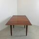 Square dining table in palisander by Lübke, 1960
