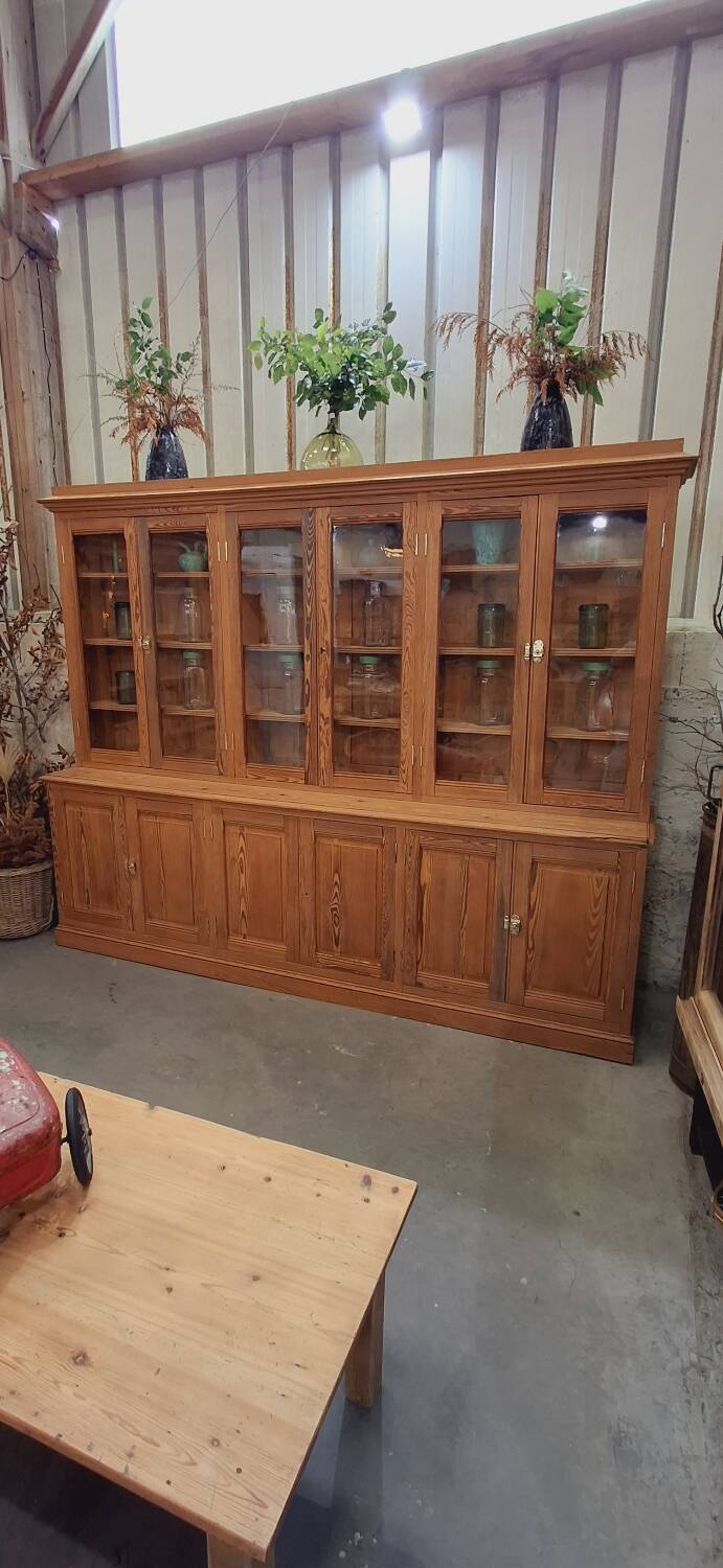Antique apothecary cabinet
