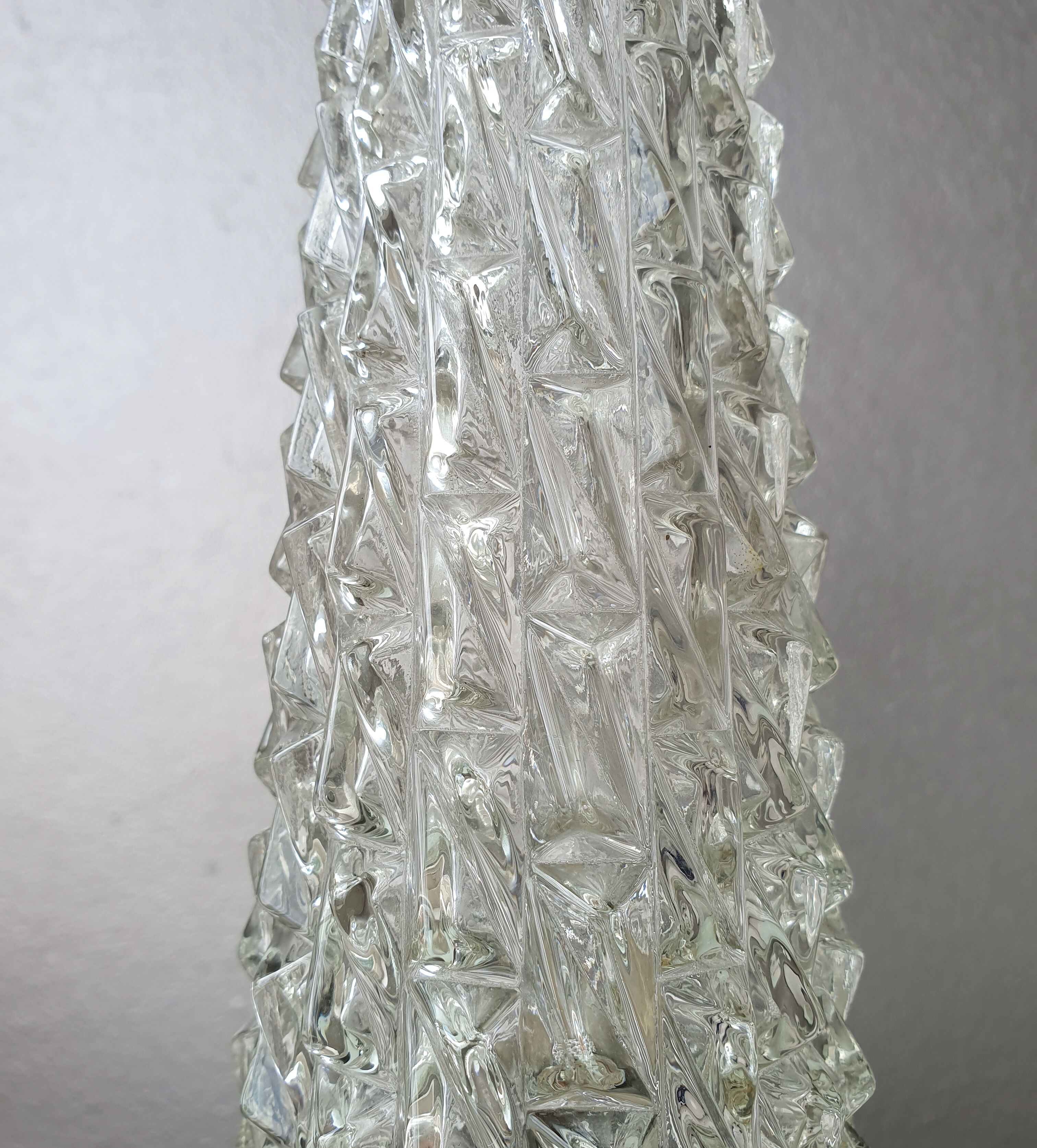 Art Deco France bedside lamp, brass with glass shade, '30s