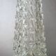 Art Deco France bedside lamp, brass with glass shade, '30s
