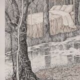 Lithograph - Stanislao Lepri - 1974
