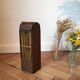 Stunning old rattan bottle holder